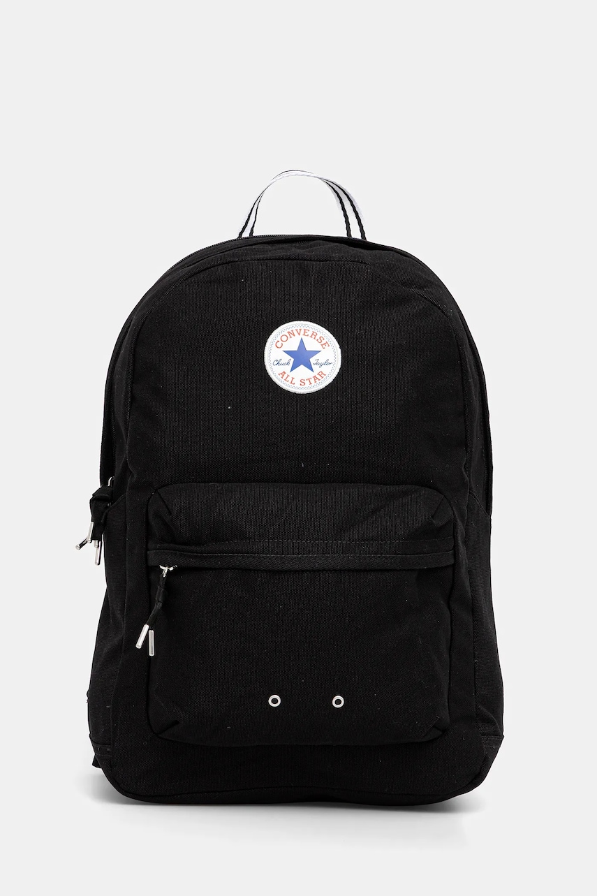 Converse rucsac culoarea negru, mare, uni, MA5675