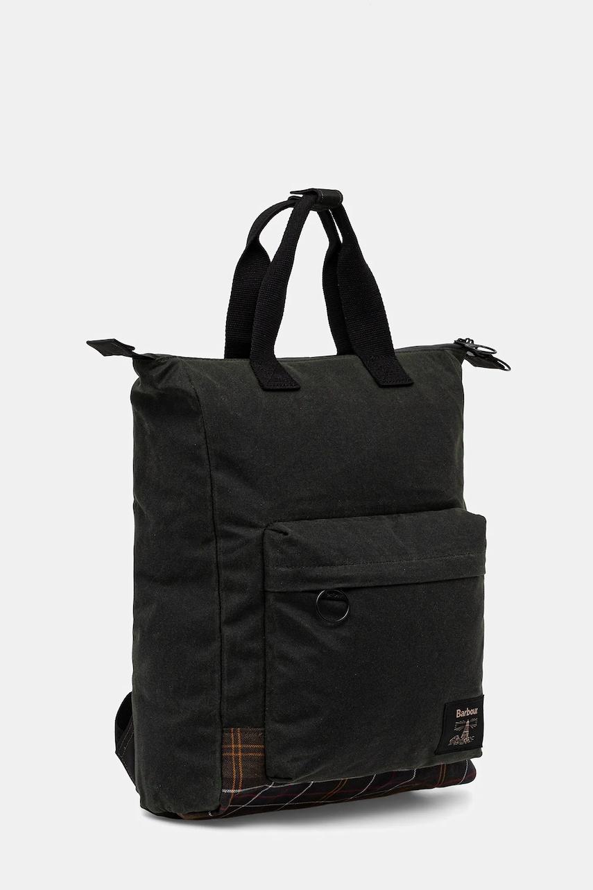Рюкзак Barbour Field Wax цвет зелёный большой однотонный UBA0714 Рюкзак Barbour Field Wax цвет зелёный большой однотонный UBA0714