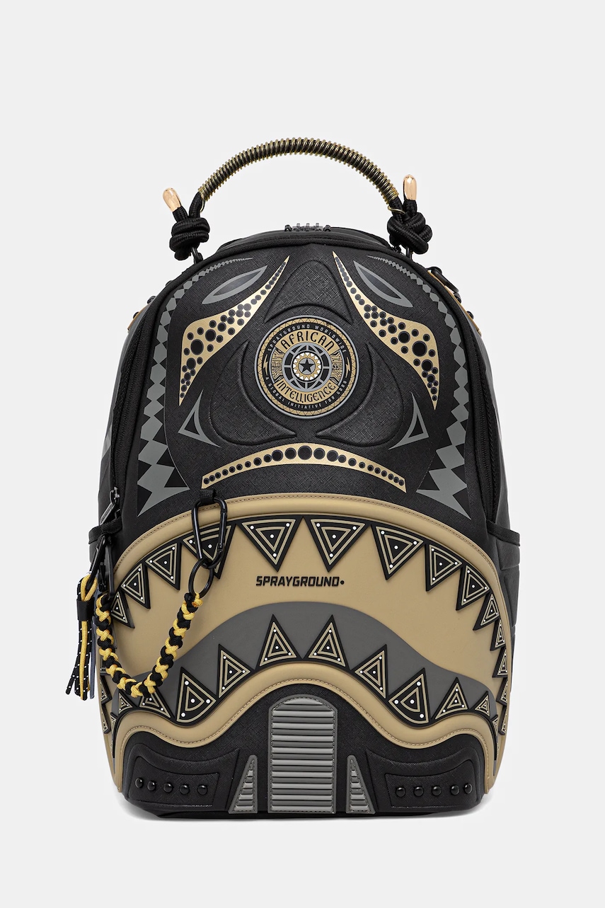 Sprayground rucsac culoarea negru, mare, cu model, 910B7761NSZ