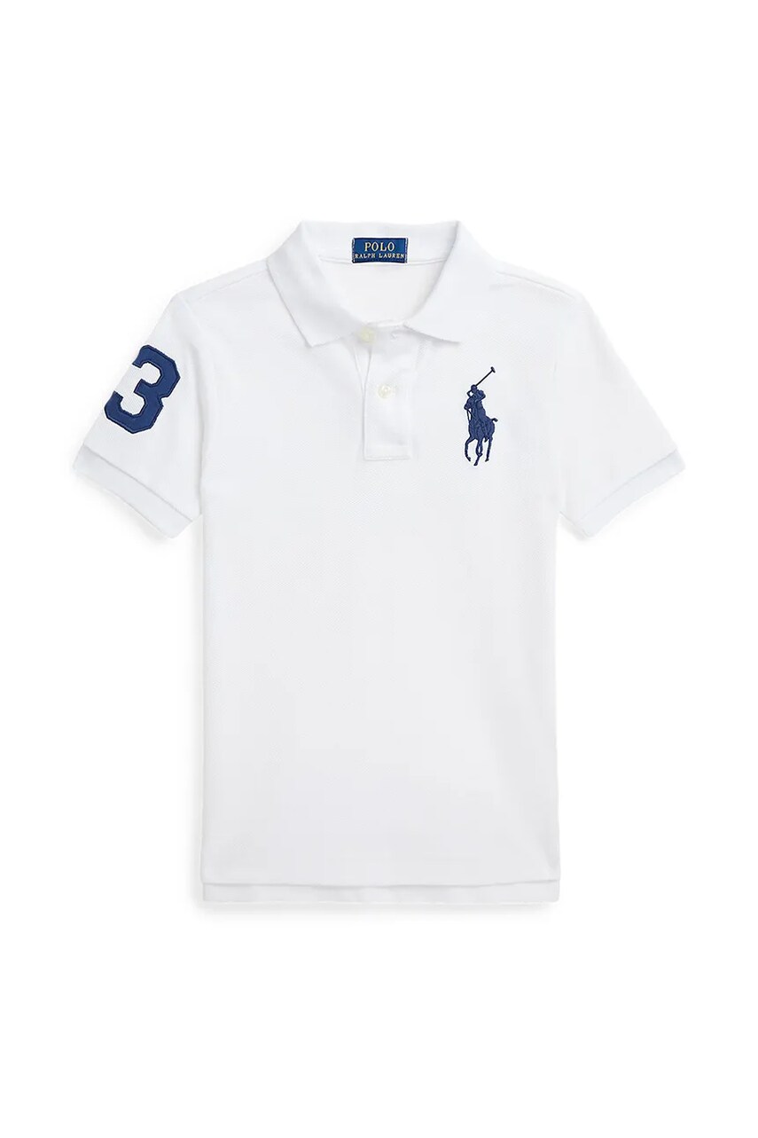 Levně Polo tričko Polo Ralph Lauren bílá barva, 322703635099