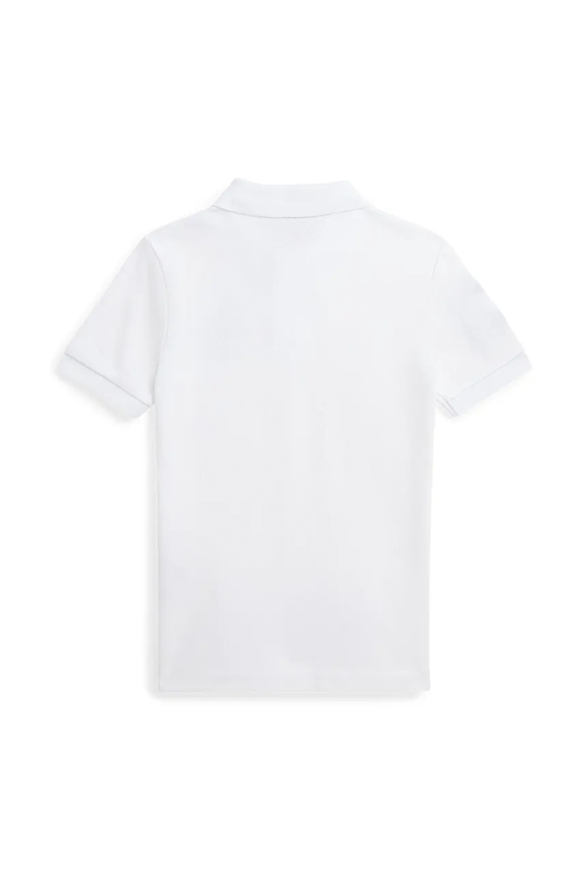 Поло Polo Ralph Lauren цвет белый однотонное 322703635099 Поло Polo Ralph Lauren цвет белый однотонное 322703635099