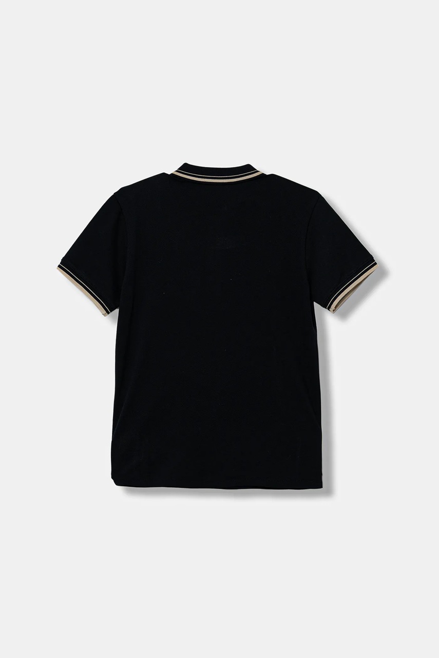 Детское поло Emporio Armani цвет синий однотонное EB000665 AF16641 Детское поло Emporio Armani цвет синий однотонное EB000665 AF16641