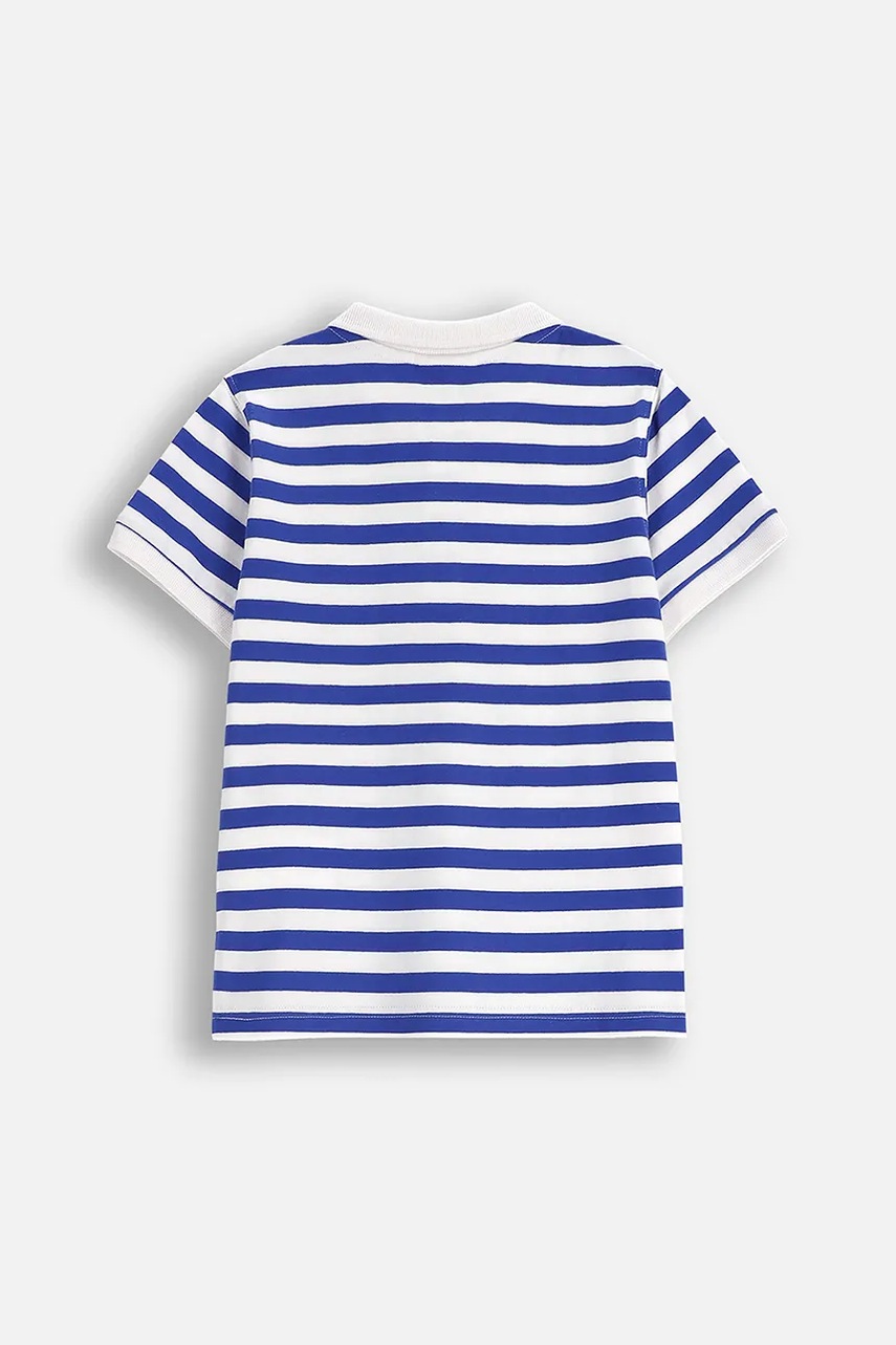 Детское хлопковое поло Coccodrillo узор ACADEMY BOY KIDS