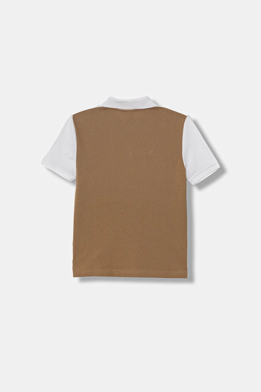 Детское поло BOSS цвет коричневый J52339 в Ровном Детское поло BOSS цвет коричневый J52339 в Ровном
