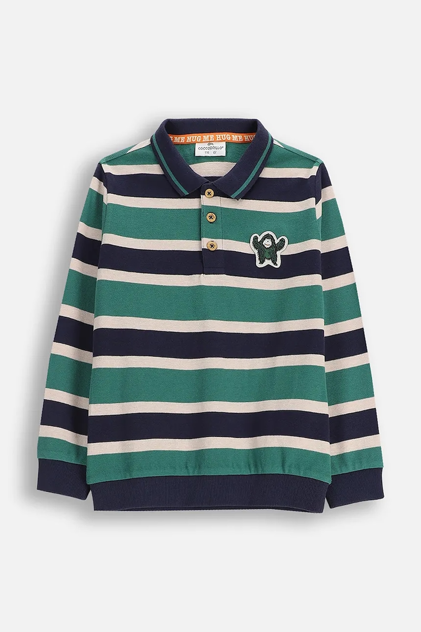 Coccodrillo tricouri polo din bumbac pentru copii