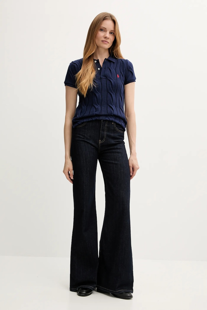 Поло Polo Ralph Lauren цвет синий 211971703 Поло Polo Ralph Lauren цвет синий 211971703