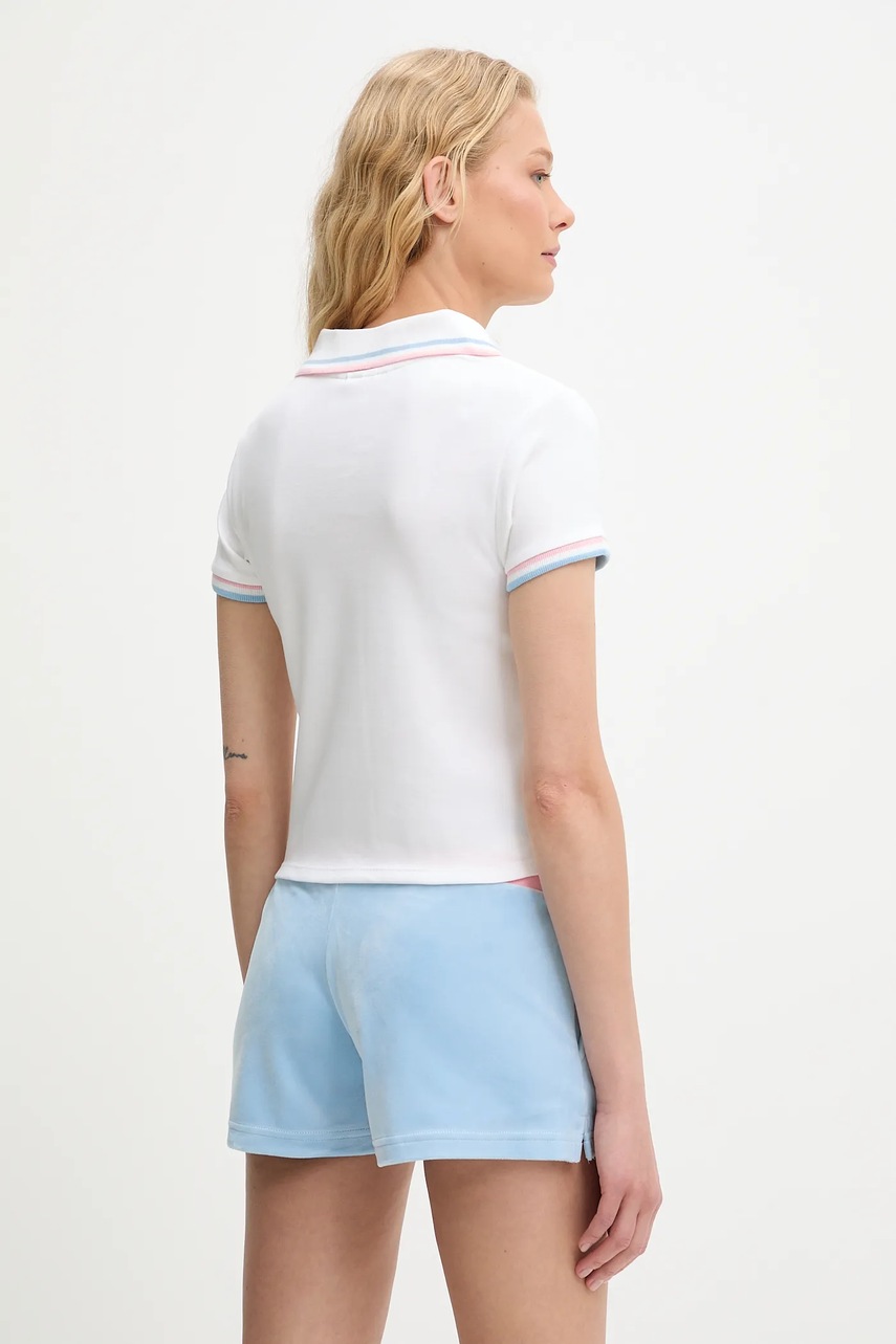 Polo tričko Juicy Couture SHRUNKEN POLO TEE (obrázek 3)