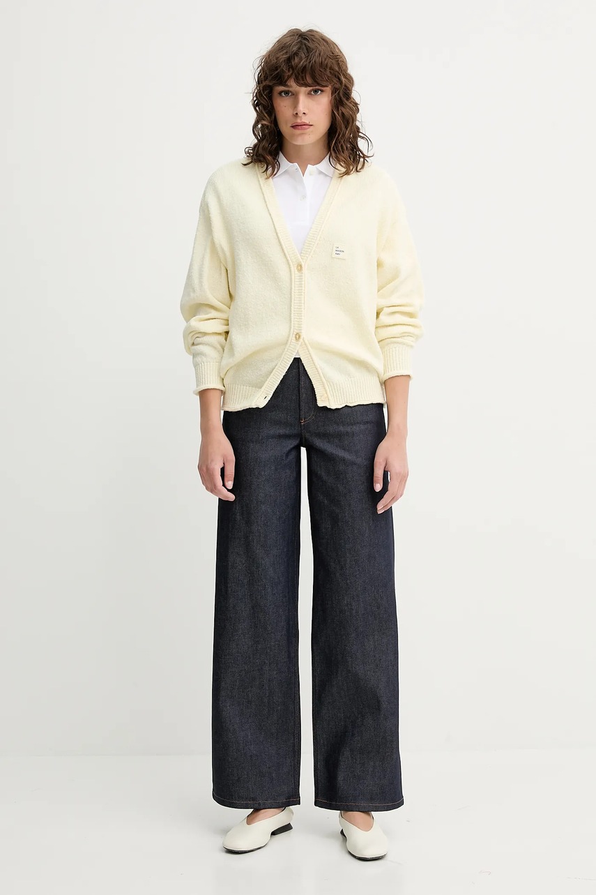 Хлопковое поло A.P.C. polo oceane - GOTS цвет белый COGWZ.F26522