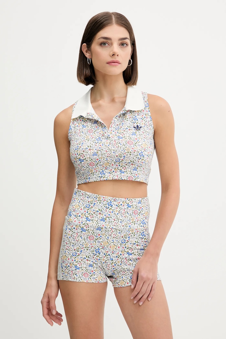 adidas Originals top Liberty culoarea bej, JW5194