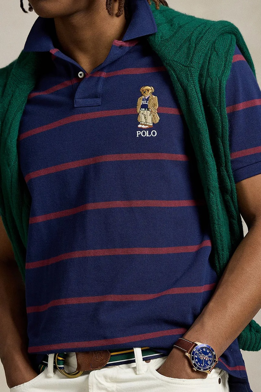 Bavlnené polo tričko Polo Ralph Lauren Sskccmslm24 Short Sleeve