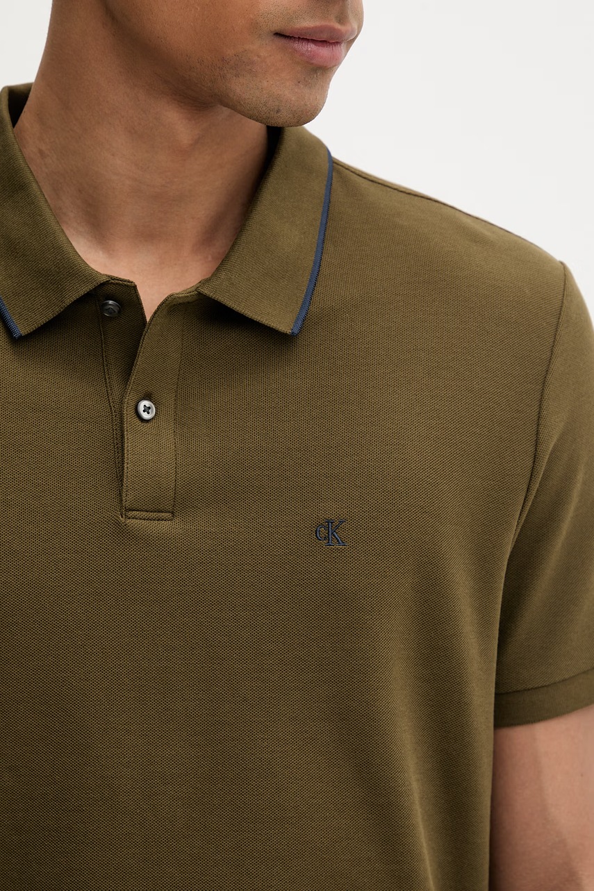 Calvin Klein polo tričko pánske bavlnené
