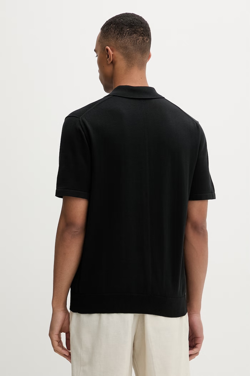 Calvin Klein úpletové polo tričko pánske bavlnené