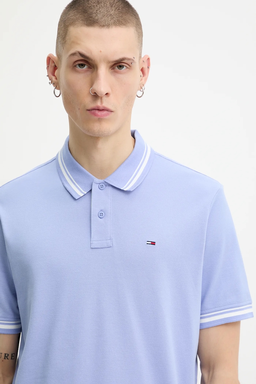 Bavlnené polo tričko Tommy Jeans
