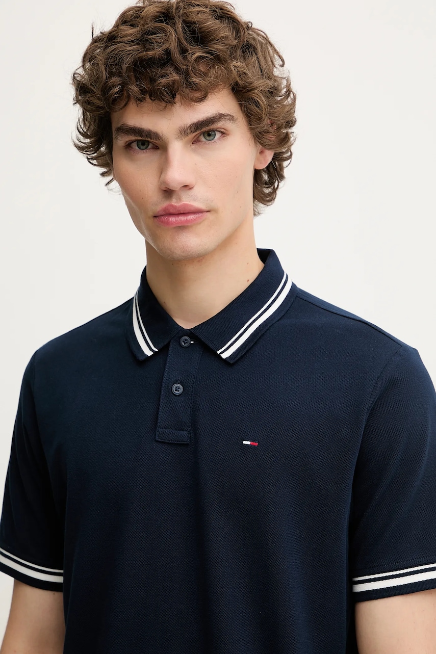 Bavlnené polo tričko Tommy Jeans