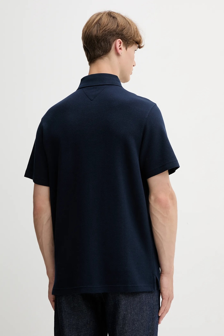 Βαμβακερό μπλουζάκι πόλο Tommy Jeans φωτογραφία