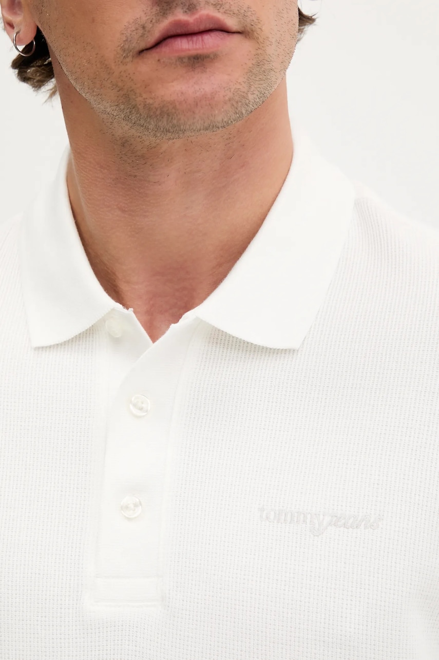 Bavlnené polo tričko Tommy Jeans