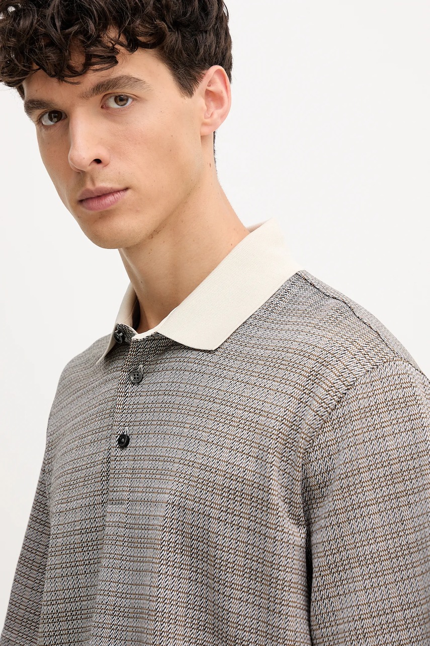 Βαμβακερό μπλουζάκι πόλο BOSS Dalessandra φωτογραφία