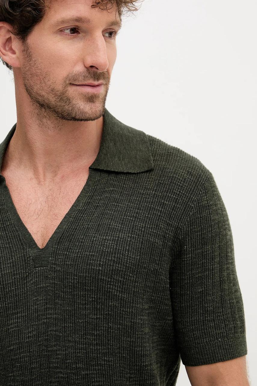 Πόλο με μείγμα με λινό Frescobol Carioca φωτογραφία