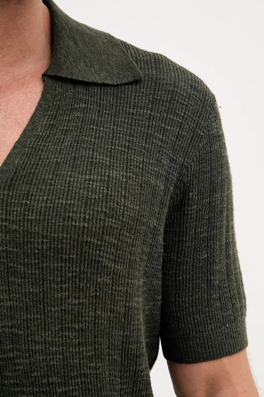 Πόλο με μείγμα με λινό Frescobol Carioca φωτογραφία