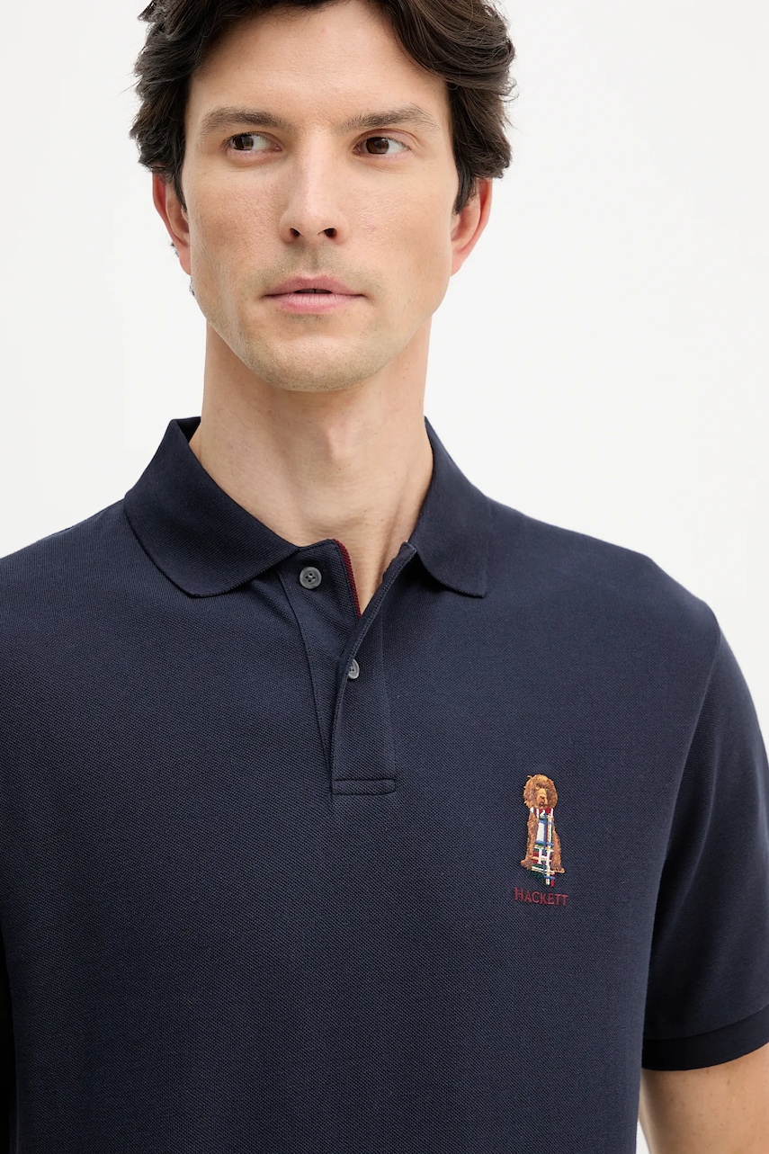 Bavlnené polo tričko Hackett London