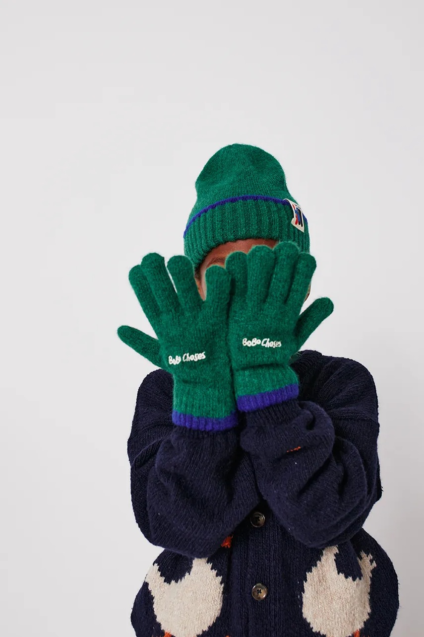 Dětské rukavice s příměsí vlny Bobo Choses (obrázek 4)