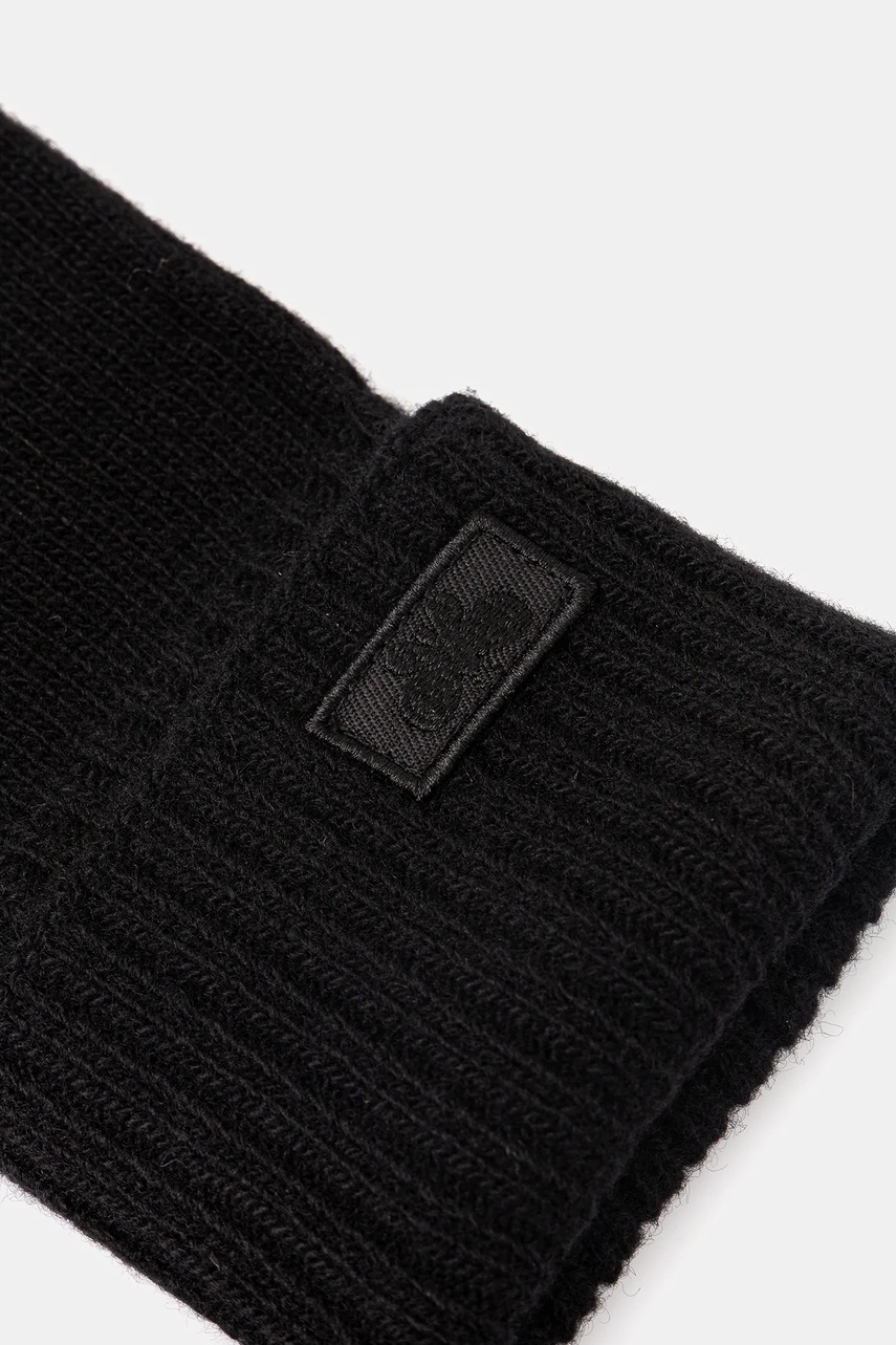Шерстяные перчатки Weekend Max Mara ZAMIANEW цвет чёрный 2525566055600