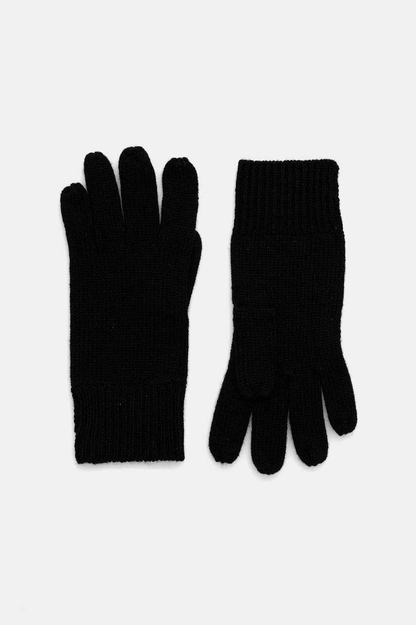 Перчатки и варежки из шерсти Patrizia Pepe цвет чёрный 2F0108 K9O3A