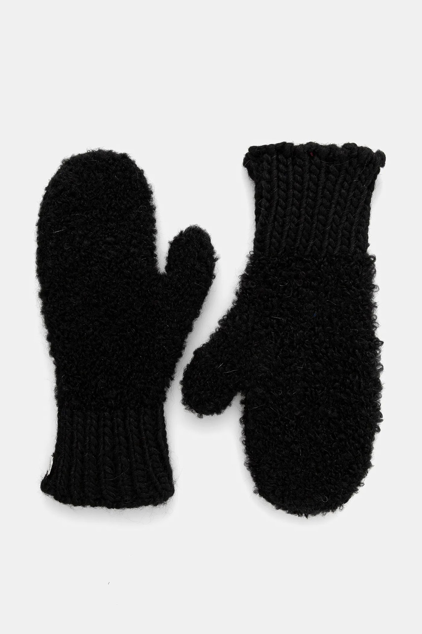 Colmar mănuși cu lână culoarea negru, 5102.5WJ