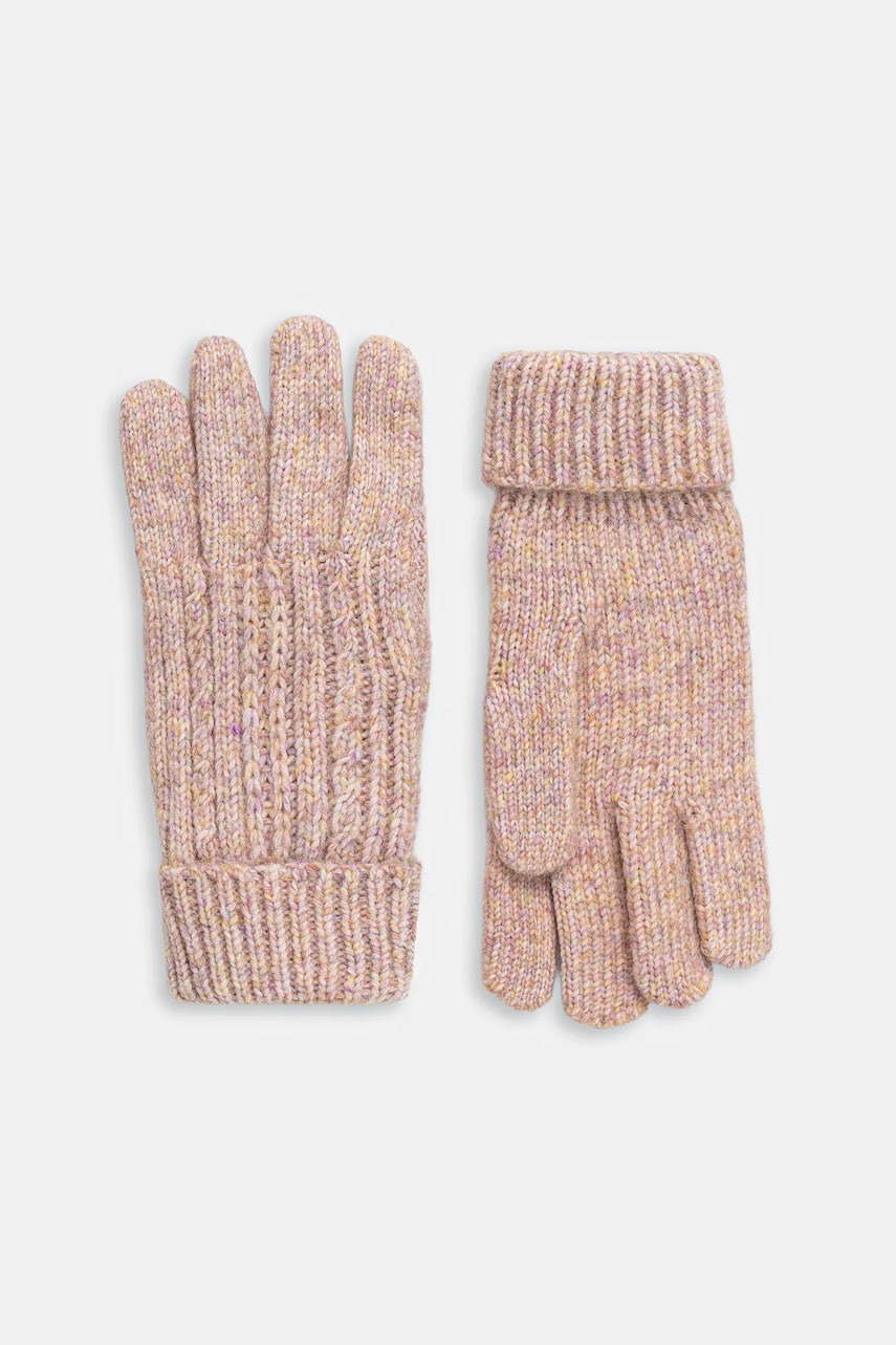 Pepe Jeans mănuși culoarea roz, PL0800002