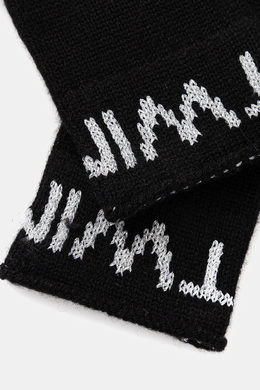 Перчатки с шерстью Twinset цвет чёрный 252TA4252