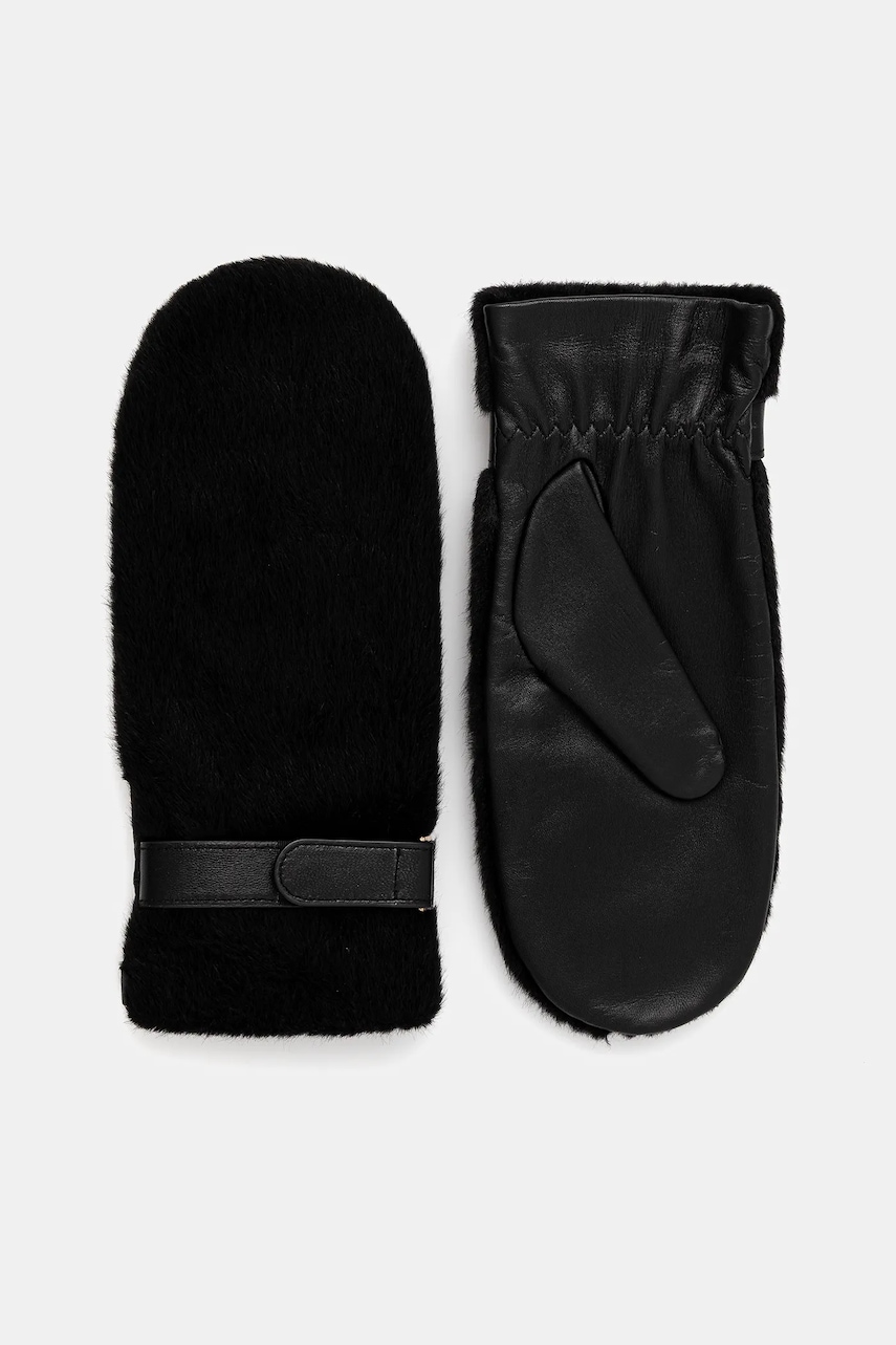 BOSS mănuși culoarea negru, 50551632