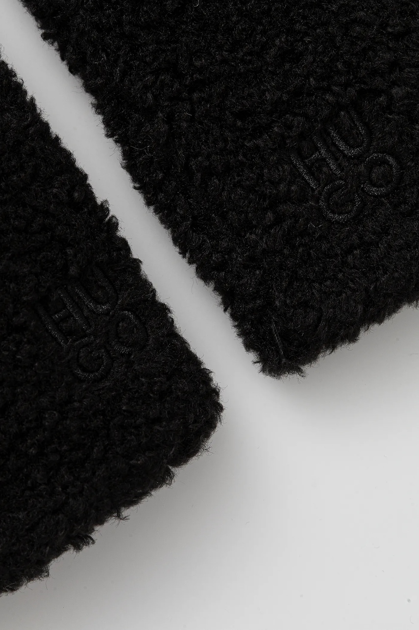 Перчатки HUGO цвет чёрный 50548780 Перчатки HUGO цвет чёрный 50548780