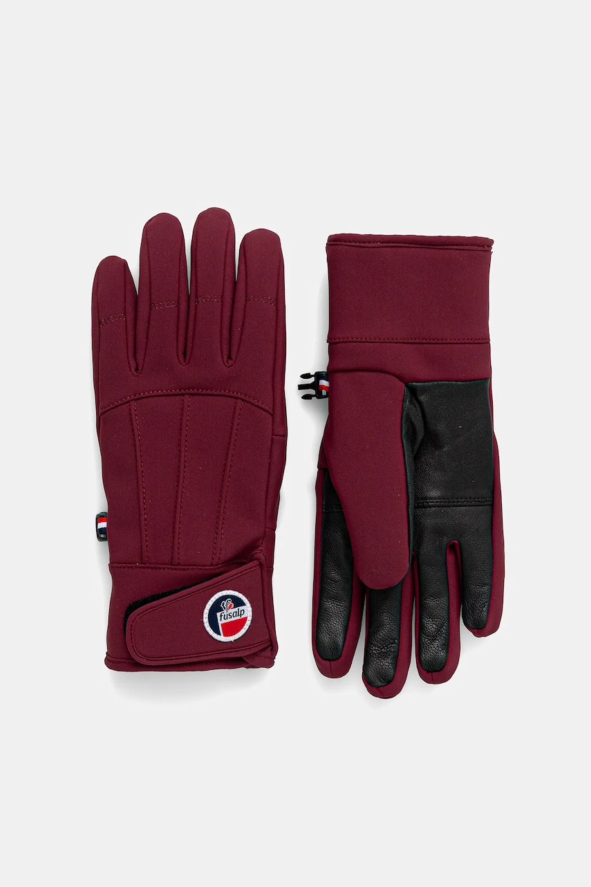 Fusalp mănuși de schi culoarea roșu, T1702