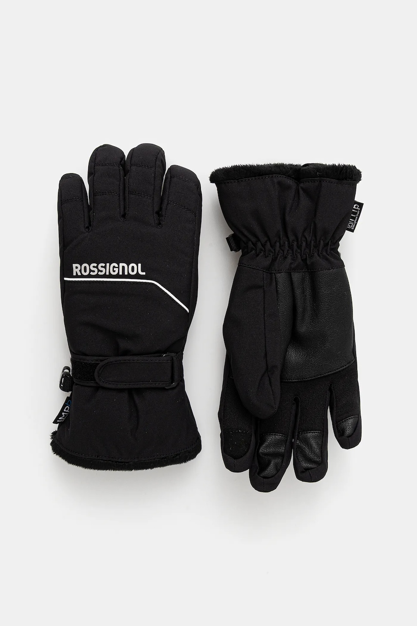 Rossignol mănuși de schi culoarea negru, RLOWG04