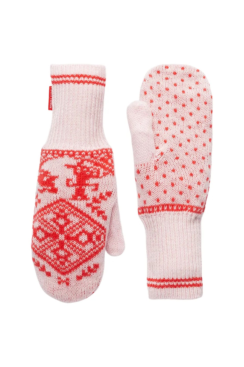 Kari Traa mănuși SAGA culoarea roz, 611574