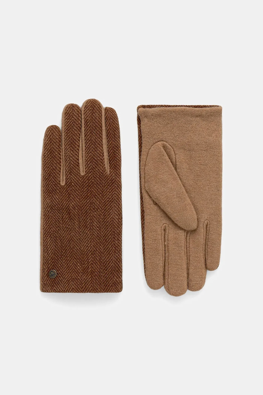 United Colors of Benetton manusi culoarea bej, 6YGSDG00D