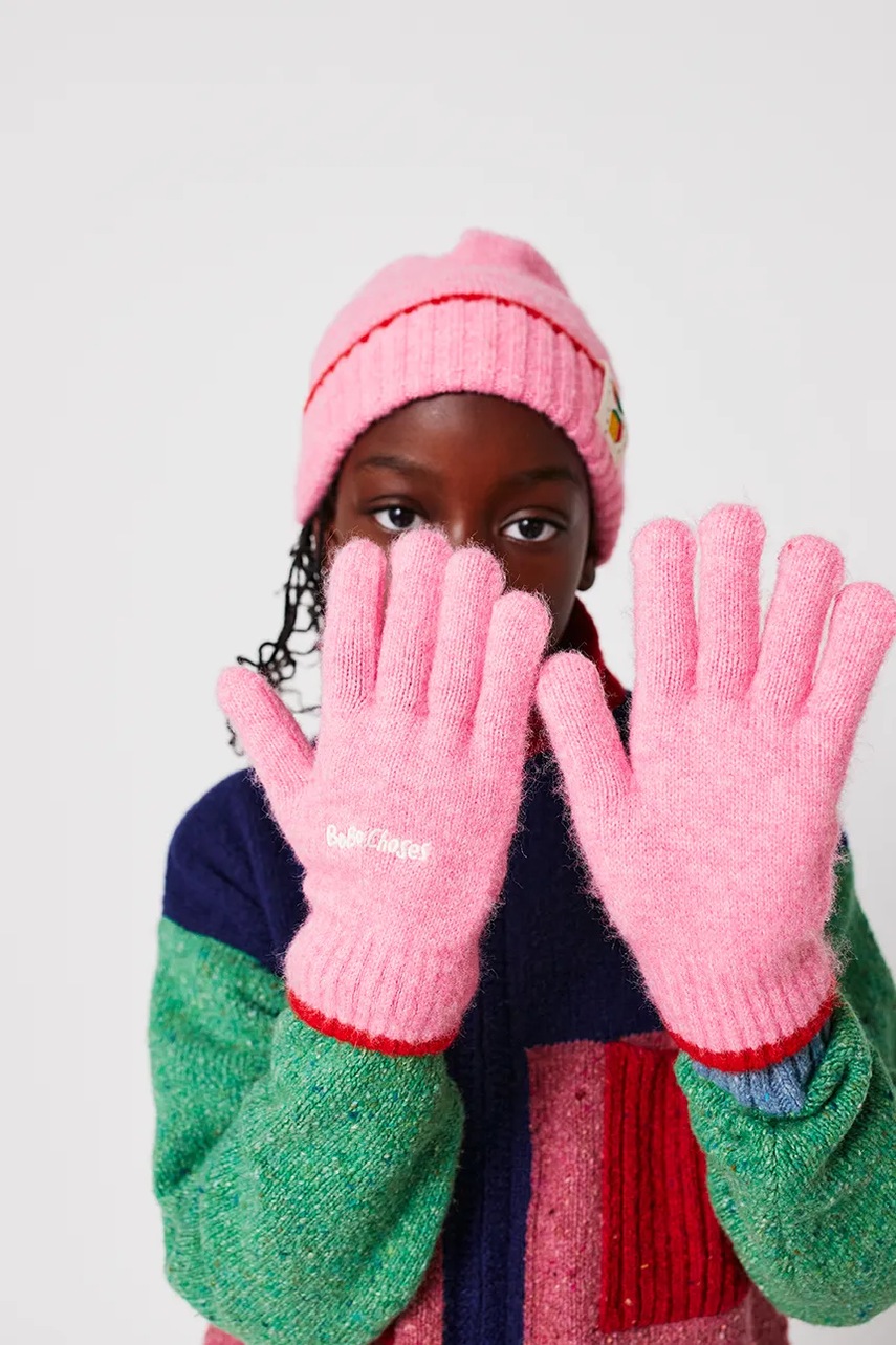 Παιδικά γάντια με μείγμα μαλλιού Bobo Choses φωτογραφία