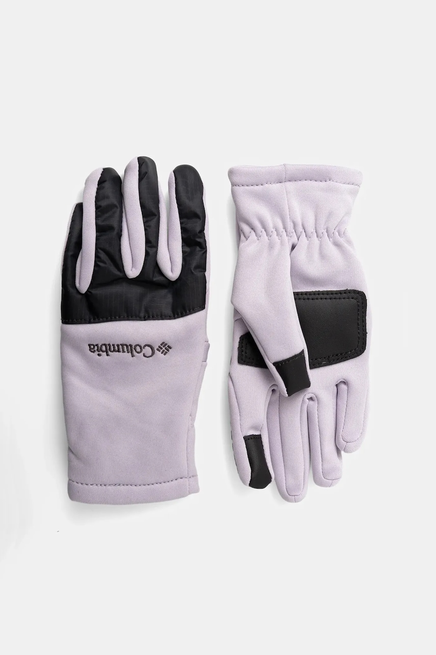 Columbia mănuși copii Youth Arctic Crest culoarea violet, 2138331