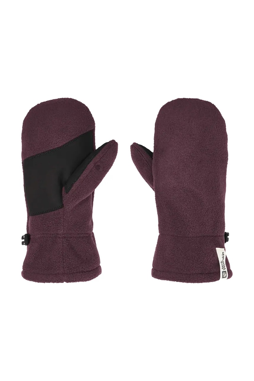Jack Wolfskin mănuși FLEECE MITTEN K culoarea violet, A65446