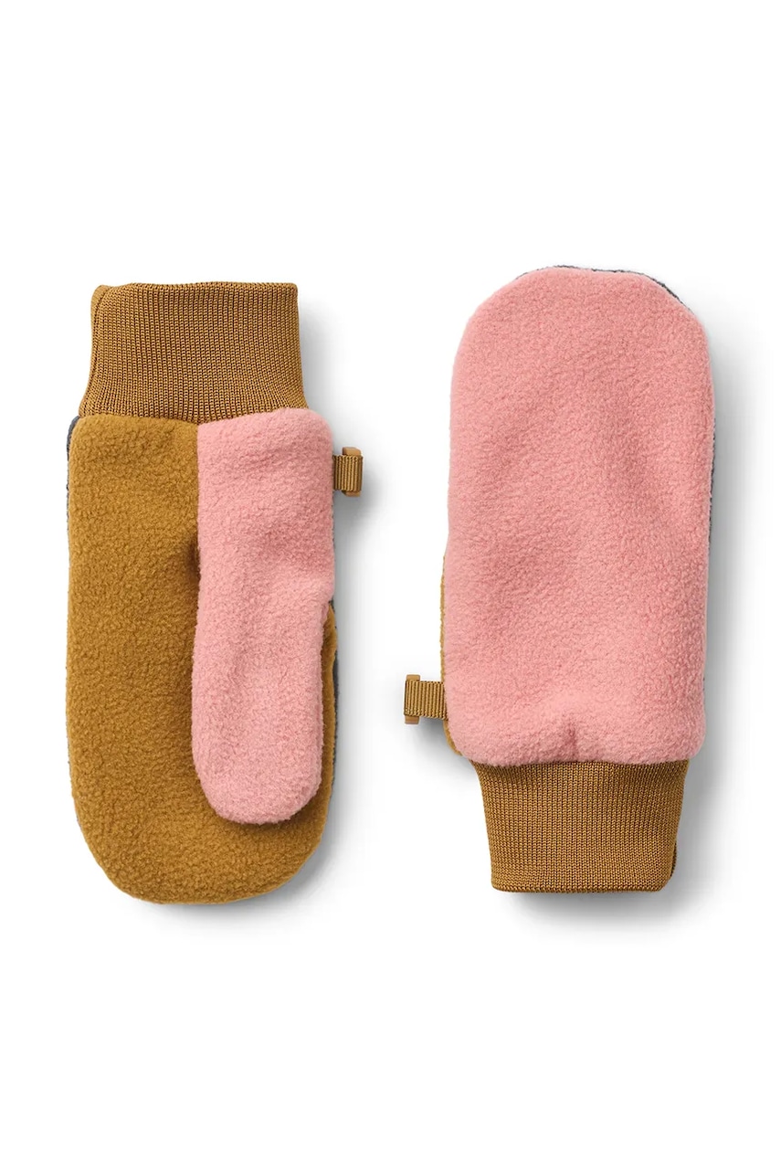 Liewood mănuși Solar Fleece Gloves culoarea roz, LW20200