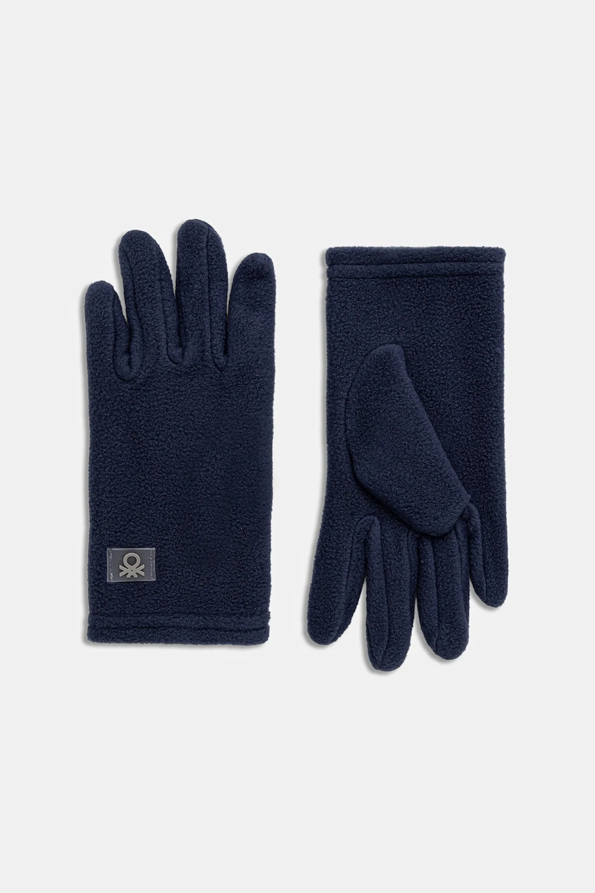 United Colors of Benetton mănuși copii culoarea bleumarin, 6U87CG007