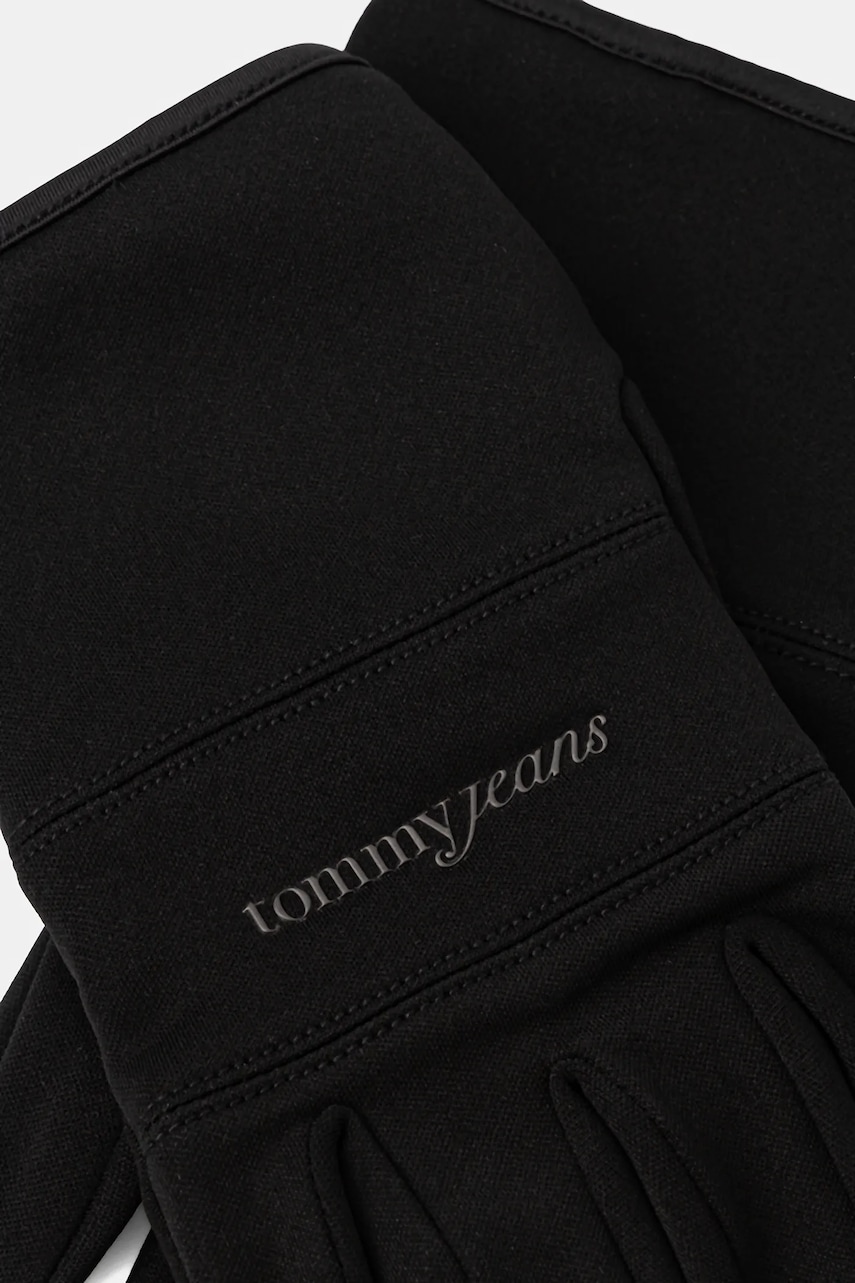 Перчатки Tommy Jeans цвет чёрный AM0AM13682 Перчатки Tommy Jeans цвет чёрный AM0AM13682