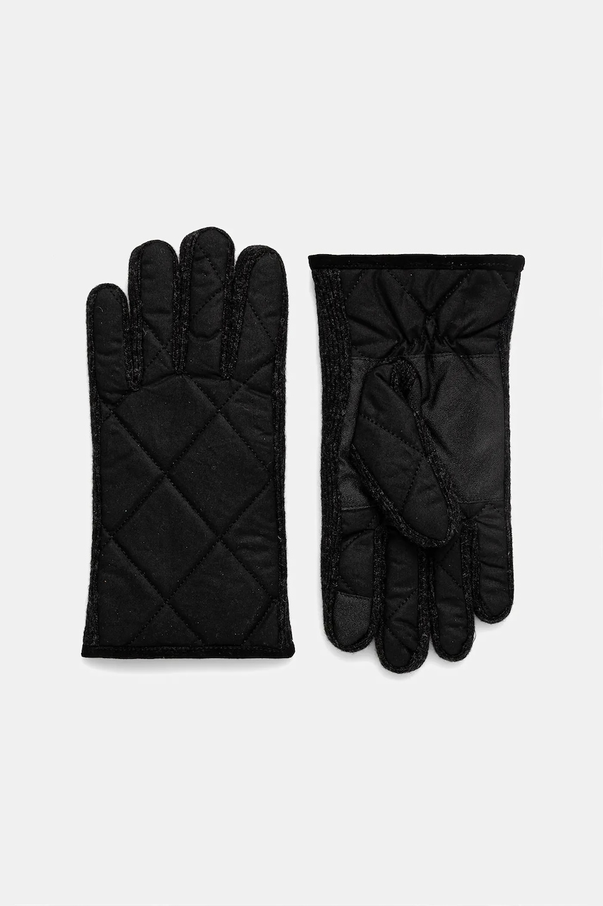 Barbour mănuși culoarea negru, MGL0142