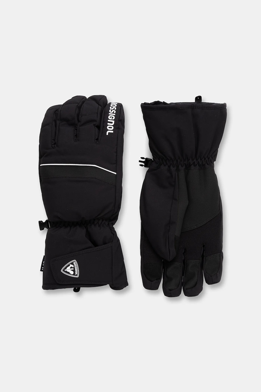 Rossignol mănuși de schi culoarea negru, RLOMG01