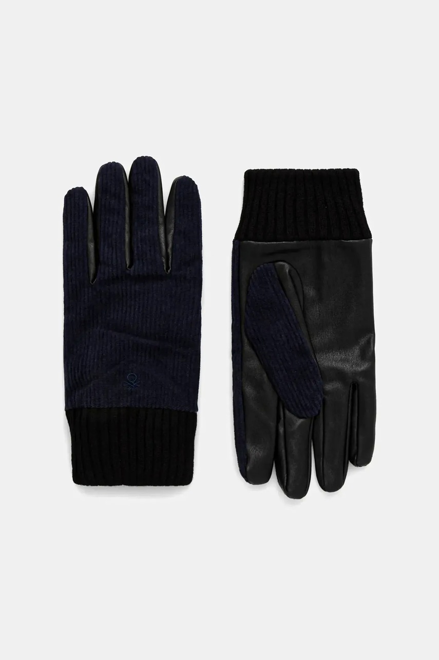 United Colors of Benetton manusi culoarea bleumarin, 60N6UG005