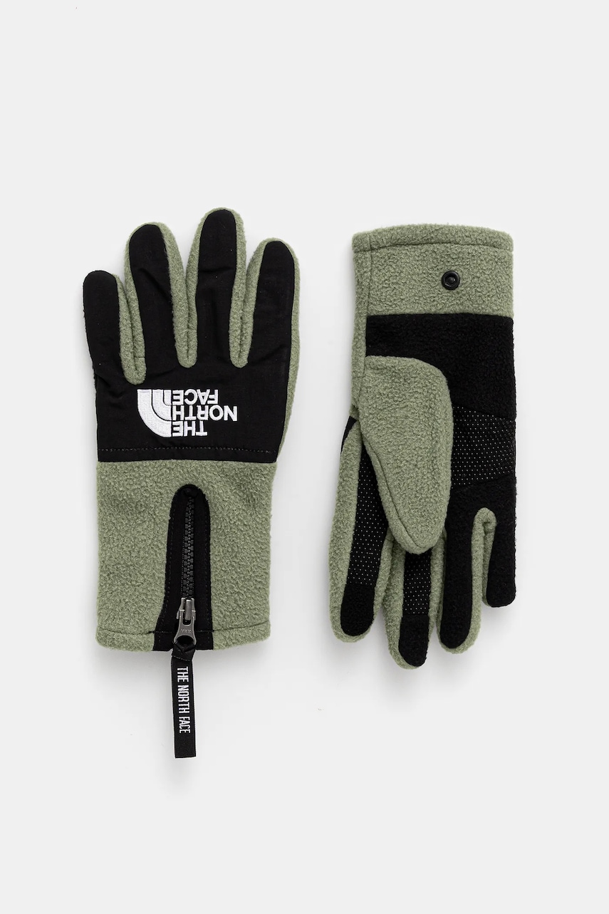 The North Face mănuși Denali Etip Glove culoarea verde, NF0A888SBO91