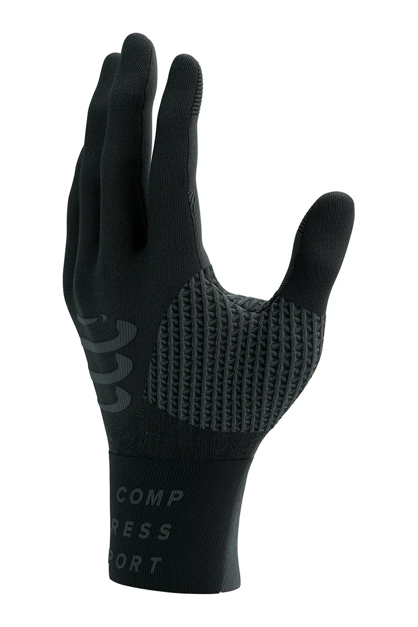 Γάντια Compressport 3D Thermo χρώμα: μαύρο, XGLU884 φωτογραφία
