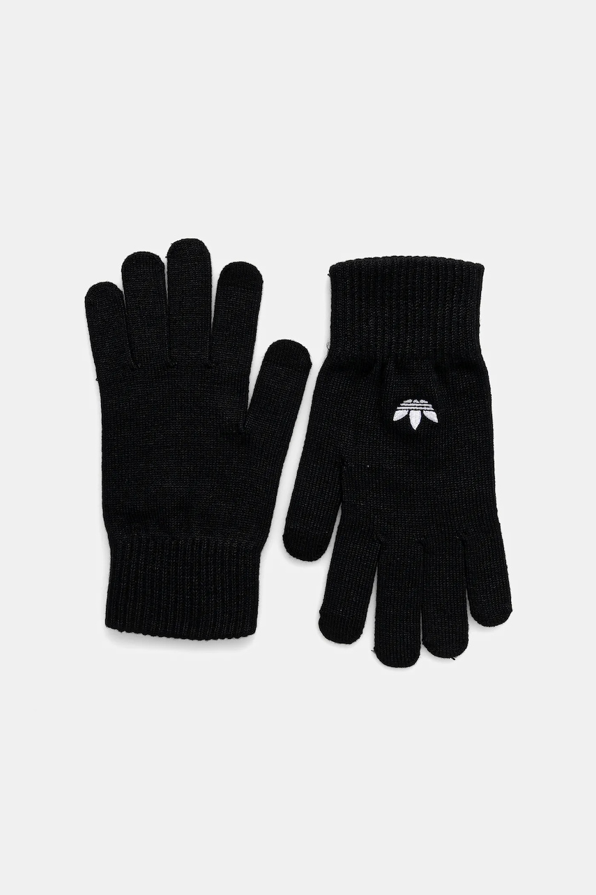 adidas Originals manusi Adicolor culoarea negru, JW7908