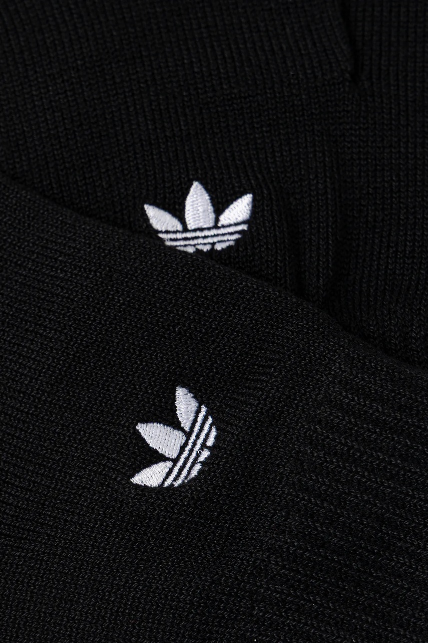 Перчатки adidas Originals Adicolor цвет чёрный JW7908