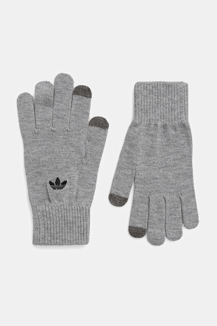 adidas Originals mănuși Adicolor culoarea gri, JW7909